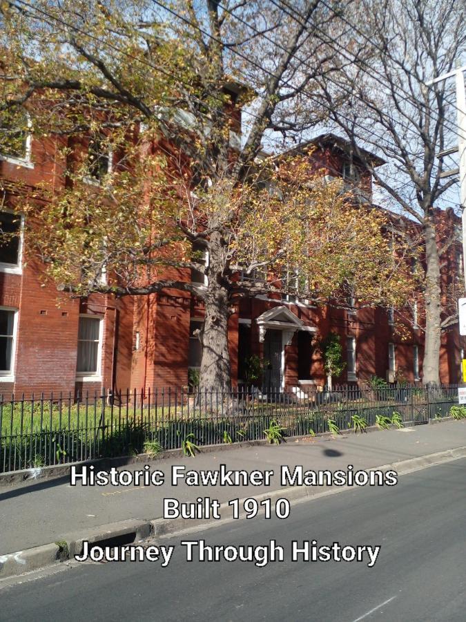 Fawkner Mansions Heritage Hotel Melbourne City Exterior foto