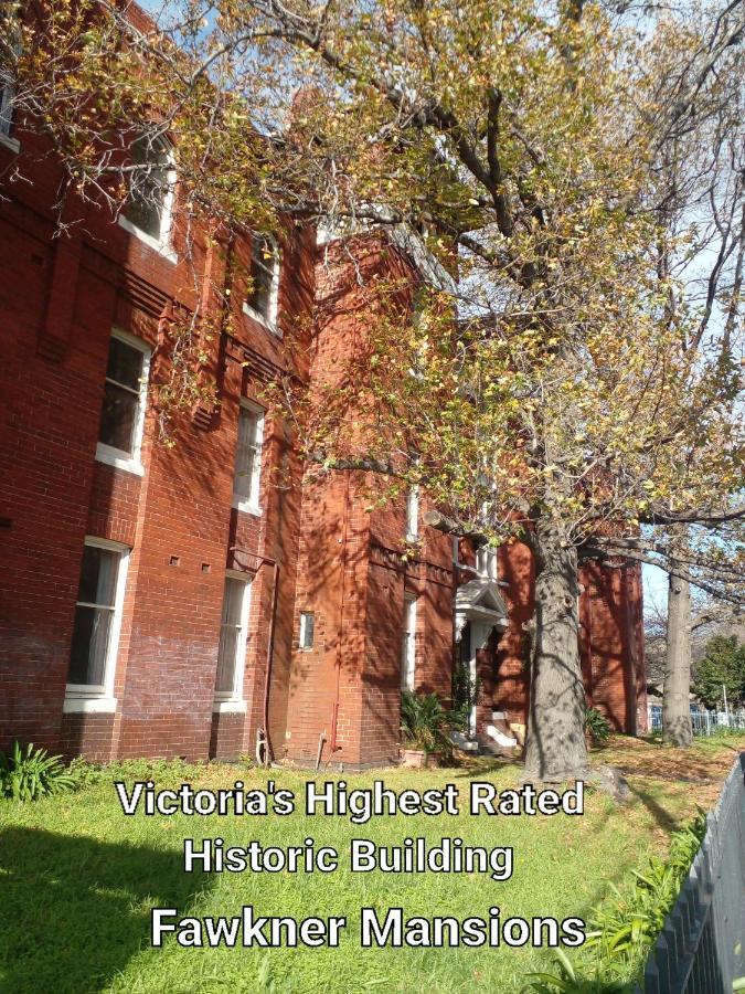 Fawkner Mansions Heritage Hotel Melbourne City Exterior foto